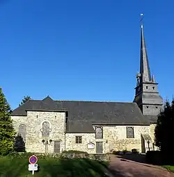 Vue générale de l'église Saint-Grégoire.