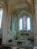 Vue dans le chœur.