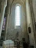 Croisillon sud, côté est.