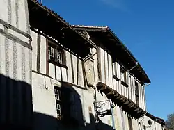 Maisons à colombages.