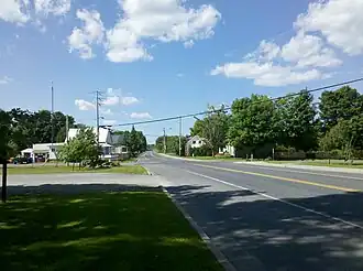 La rue Principale à Saint-Joachim-de-Shefford.