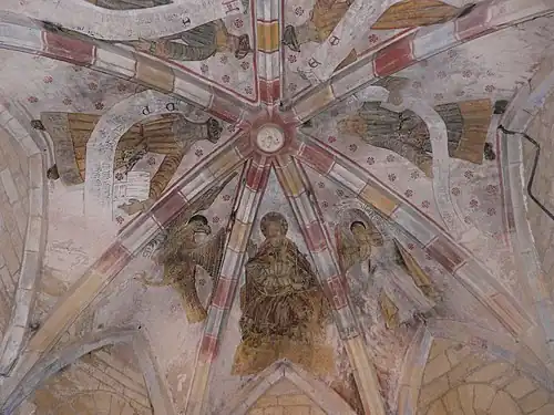 Les peintures du chœur du XVIe&nbsp;siècle.