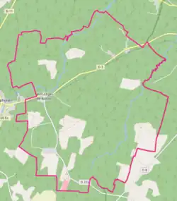 Carte OpenStreetMap.