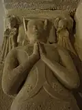 Gisant de la dame de la Tendourie.