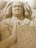 Gisant d'Alain de Pontual.