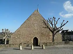 Façade occidentale de l'édifice.