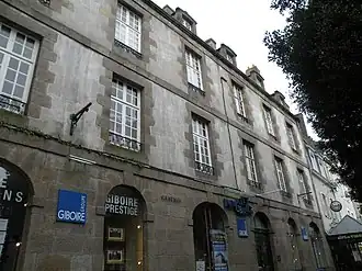Façade de l'hôtel du Pélican