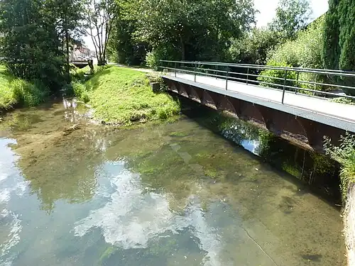 L'Aa à Saint-Martin-d'Hardinghem.