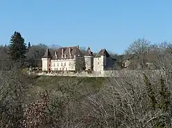 Le château de la Gaubertie.