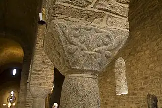 Détail des chapiteaux.