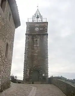 La  tour de l'Horloge  et son campanile.