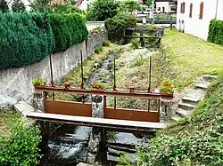Rivière du Breitenbach coulant dans le village.