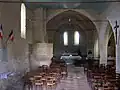 L'intérieur de l'église Saint-Michel (fév.&nbsp;2010)