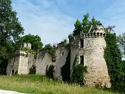 Les ruines du château de Marqueyssac.