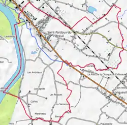 Carte topographique.