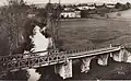Pont construit par les TD pour relier la gare du tramway à celle du PO de Saint-Pardoux-la-Rivière.