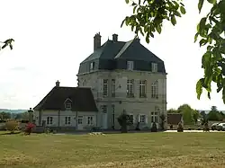 Les bâtiments de l'abbaye (XVIIIe&nbsp;siècle).