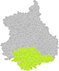Saint-Pellerin dans son arrondissement.