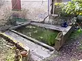 Le lavoir de Mérigon (février&nbsp;2010)