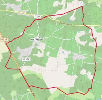 Carte OpenStreetMap.