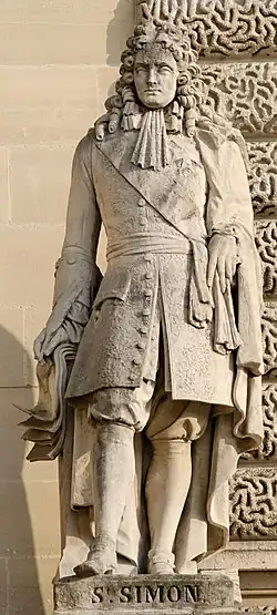 Pierre Hébert, Saint-Simon (vers 1853), Paris, palais du Louvre.