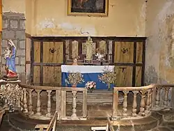 La chapelle sud.