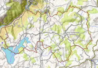 Carte topographique.