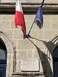 Plaque Marthe Lefèvre.