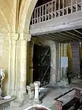 1re grande arcade du sud, vue vers le nord-ouest.