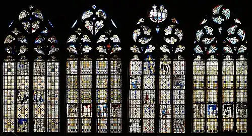 Vitraux « macédoine ».