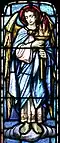 Un vitrail représentant Uriel à l'église catholique Saint. Antoine de Padoue (Dayton, Ohio).