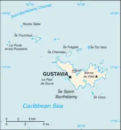 Île de Saint-Barthélemy.