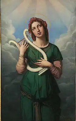 Sainte Cécile (1845), Montauban, musée Ingres.