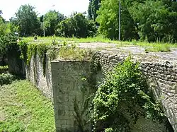 Ruines du vieux pont de pierre, Saint-Florent-sur-Cher.