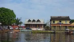 Panorama de la ville de Saint-Georges de l’Oyapock.