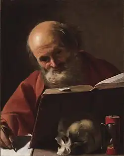 Saint Jérôme, h/t, 64&nbsp;×&nbsp;50&nbsp;cm, Paris, galerie Canesso.