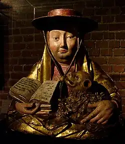 Saint Jérôme (début du XVIe&nbsp;siècle), Nördlingen, Allemagne.