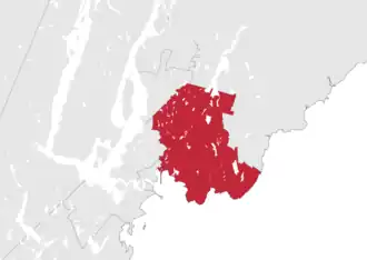 Carte de la circonscription