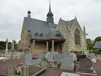 Vue extérieure d'ensemble du sud-ouest.