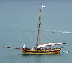Réplique du Renard à Saint-Malo