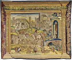 Saint Martin et les mendiants (exemplaire de l'Escurial)