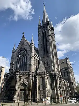 L'église Saint-Rémi, à Molenbeek-Saint-Jean
