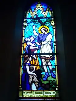 Saint Symphorien guérissant un enfant.