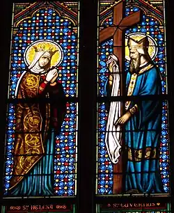 Vitrail de la cathédrale.