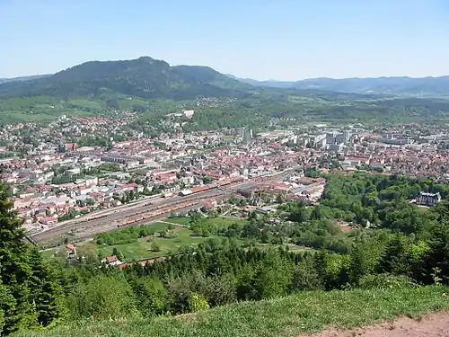 Panorama depuis la Roche Saint-Martin.
