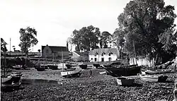 Le port de Sainte-Marine au début du XXe&nbsp;siècle