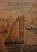 "Almanach du marin breton" 1899, page de couverture