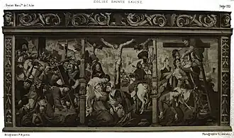 tableau de la crucifixion ;