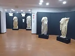 Salle du musée de Scolacium