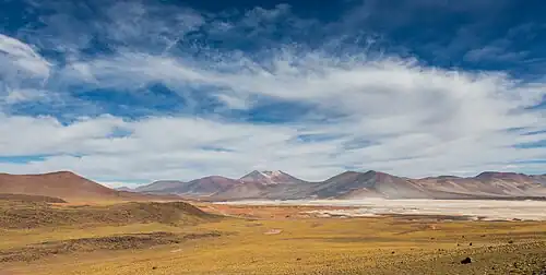 Salar de Aguas Calientes.